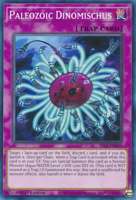 Paleozoic Dinomischus — Structure Deck: Dark World — Yu-Gi-Oh!