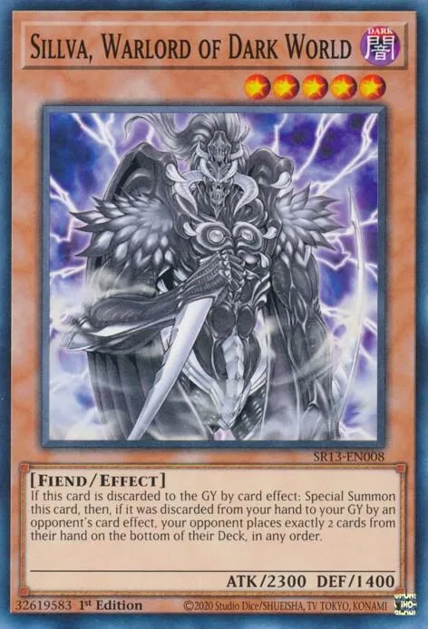 Sillva, Warlord of Dark World — Structure Deck: Dark World — Yu-Gi-Oh!