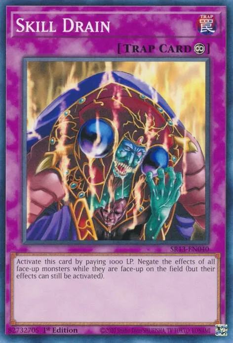 Skill Drain — Structure Deck: Dark World — Yu-Gi-Oh!