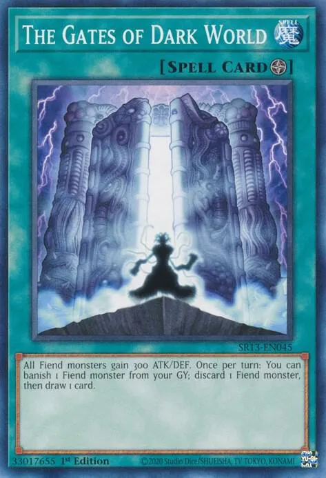 Portail du Monde Ténébreux — Structure Deck: Dark World — Yu-Gi-Oh!