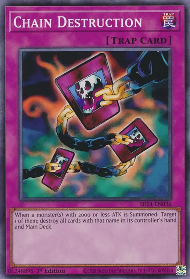 Chain Destruction — Structure Deck: Fire Kings — Yu-Gi-Oh!
