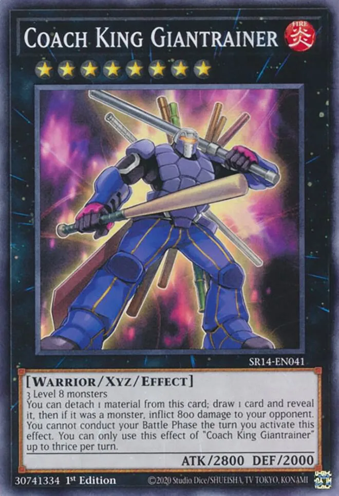 Roi Géantraîneur — Structure Deck: Fire Kings — Yu-Gi-Oh!