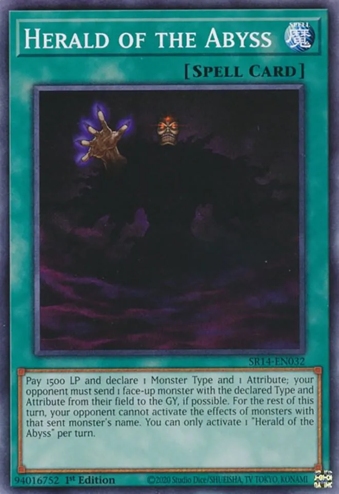 Herald of the Abyss — Structure Deck: Fire Kings — Yu-Gi-Oh!