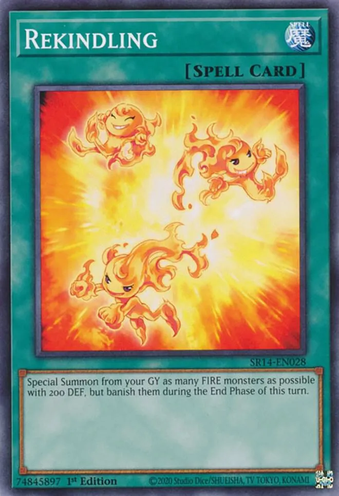 Explosion Infernale — Structure Deck: Fire Kings — Yu-Gi-Oh!