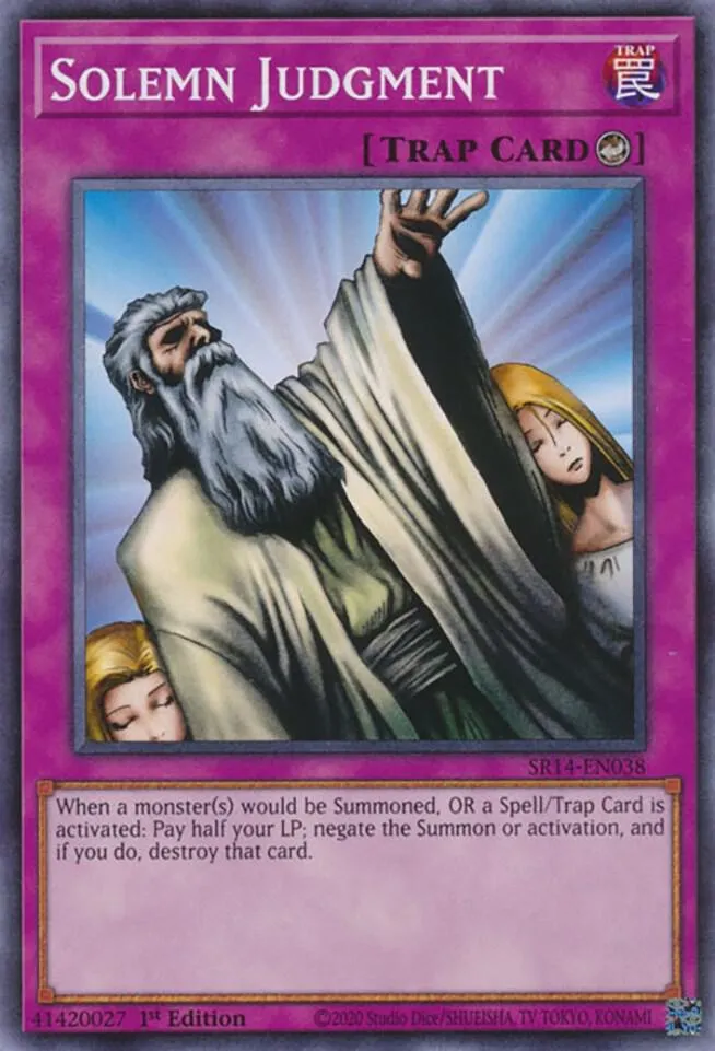 Jugement Solennel — Structure Deck: Fire Kings — Yu-Gi-Oh!