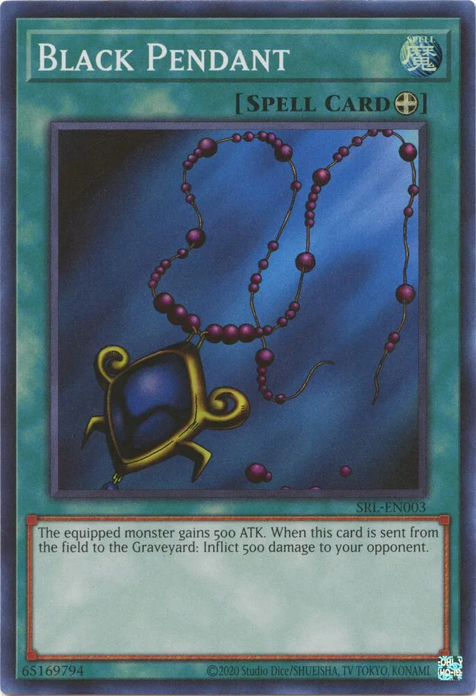 Black Pendant — Spell Ruler (25th Anniversary Edition) — Yu-Gi-Oh!