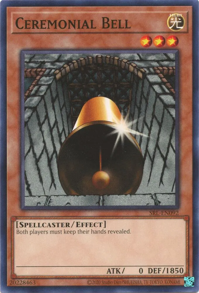 Ceremonial Bell — Spell Ruler (25th Anniversary Edition) — Yu-Gi-Oh!