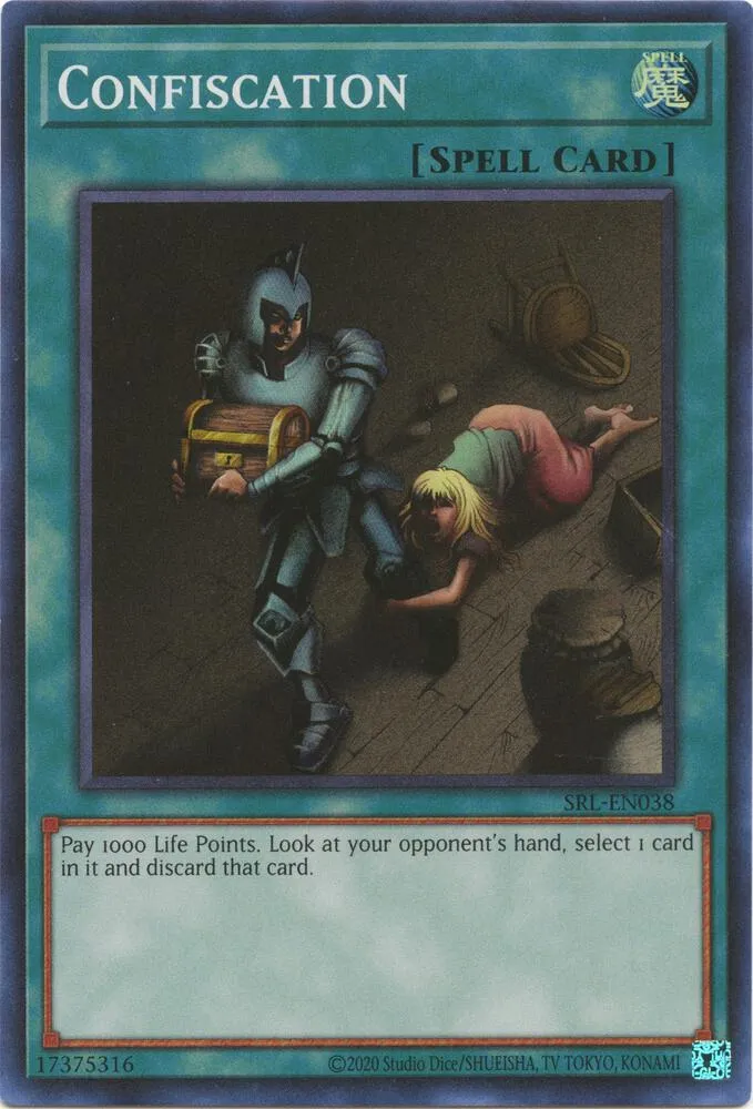 Confiscation — Spell Ruler (25th Anniversary Edition) — Yu-Gi-Oh!