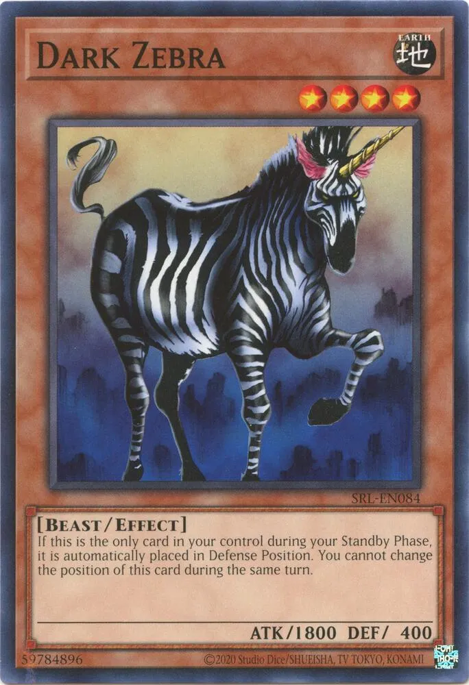 Dark Zebra — Spell Ruler (25th Anniversary Edition) — Yu-Gi-Oh!