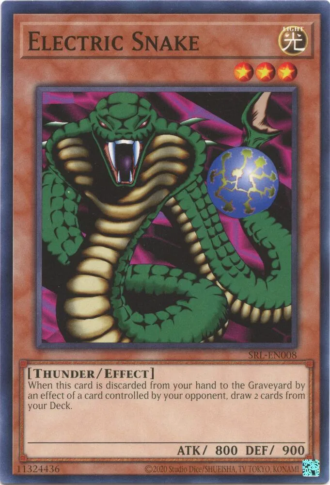 Electric Snake — Spell Ruler (25th Anniversary Edition) — Yu-Gi-Oh!