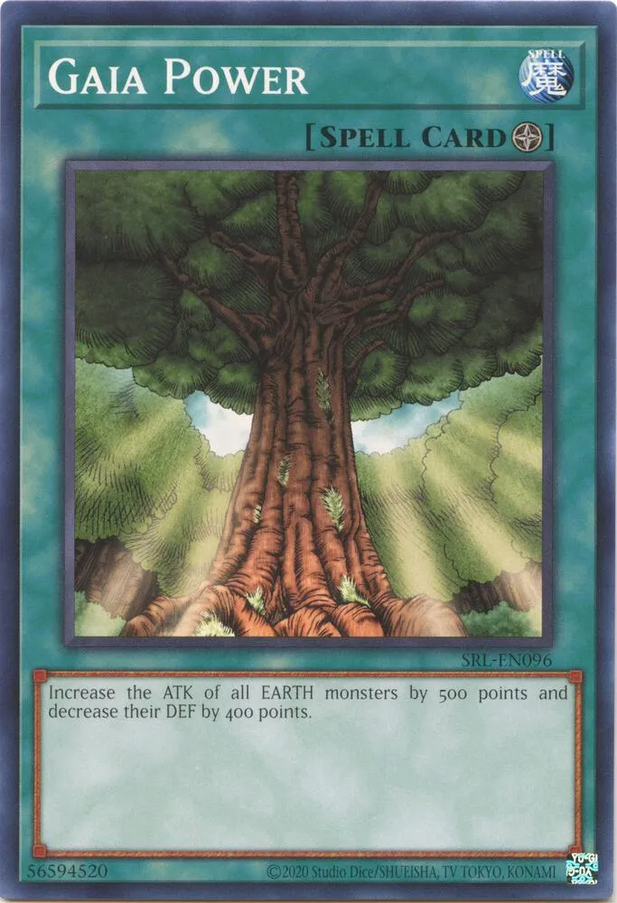 Gaia Power — Spell Ruler (25th Anniversary Edition) — Yu-Gi-Oh!