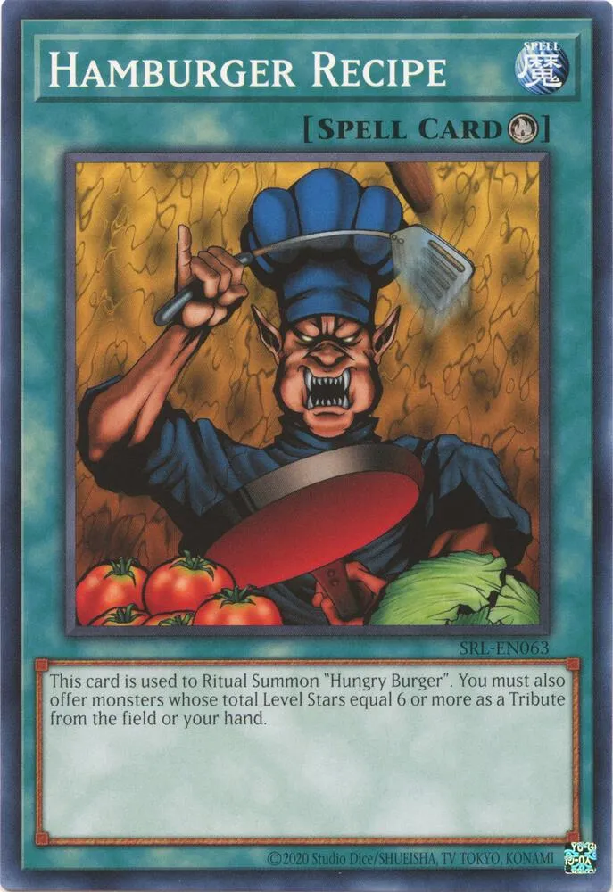 Hamburger Recipe — Spell Ruler (25th Anniversary Edition) — Yu-Gi-Oh!