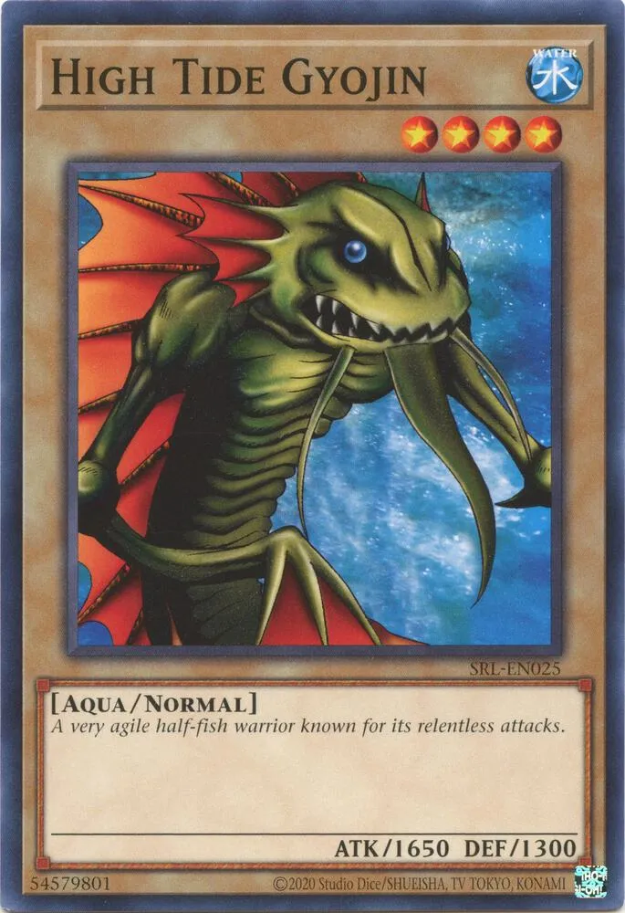 High Tide Gyojin — Spell Ruler (25th Anniversary Edition) — Yu-Gi-Oh!