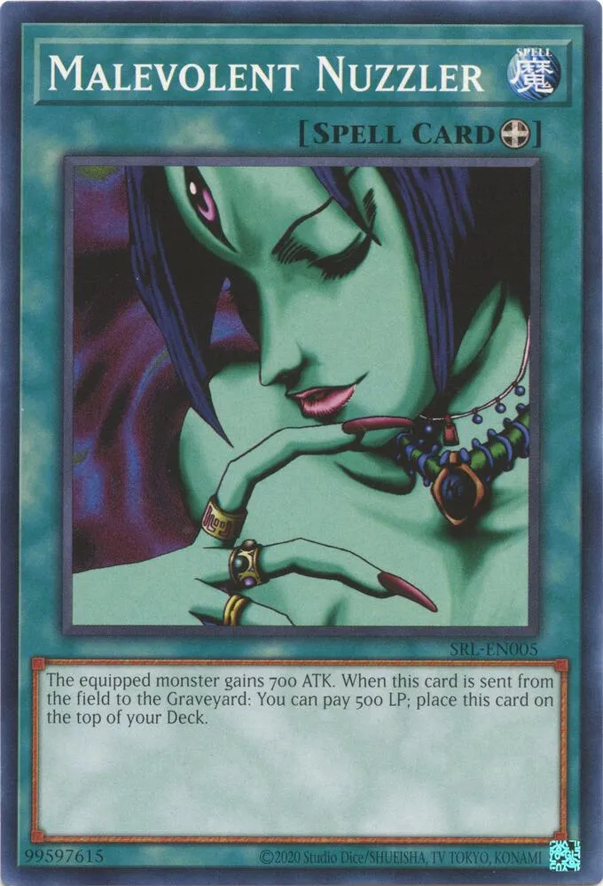 Malevolent Nuzzler — Spell Ruler (25th Anniversary Edition) — Yu-Gi-Oh!