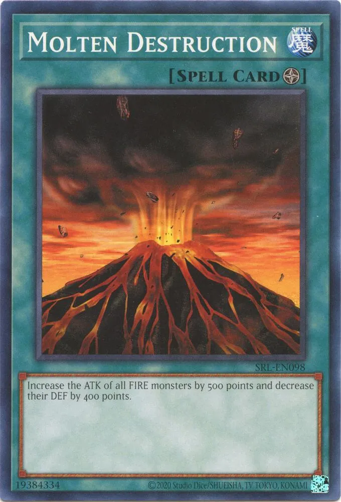 Destruction de Lave — Spell Ruler (25th Anniversary Edition) — Yu-Gi-Oh!