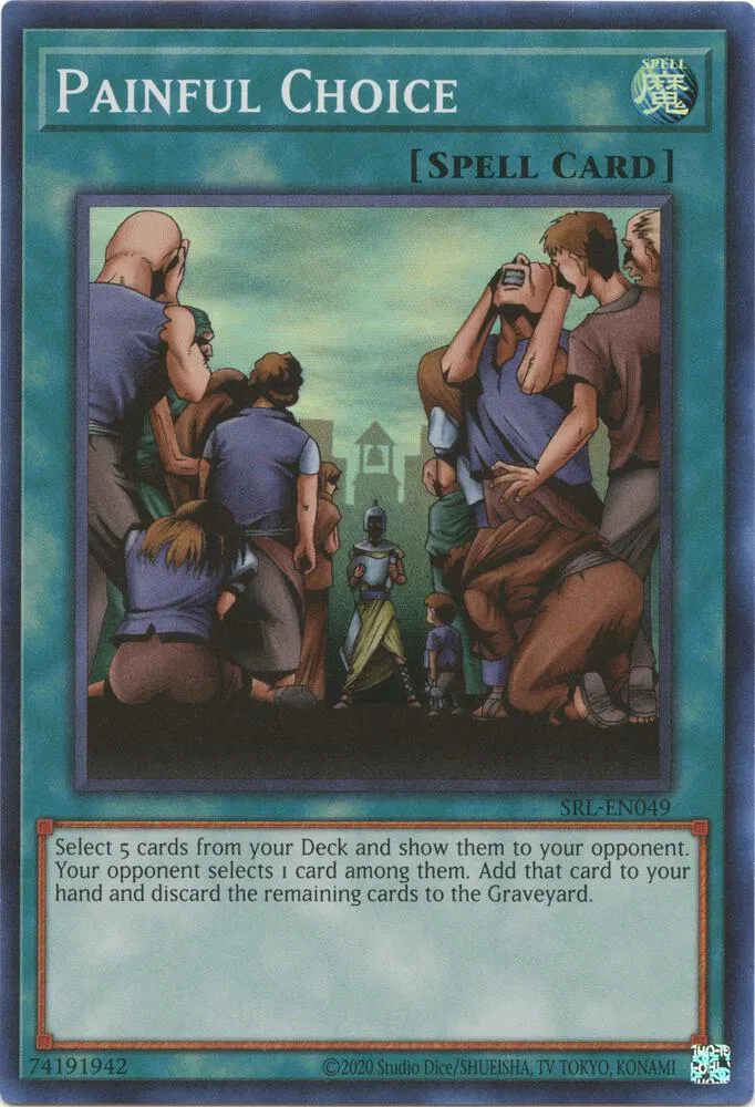 Choix Douloureux — Spell Ruler (25th Anniversary Edition) — Yu-Gi-Oh!