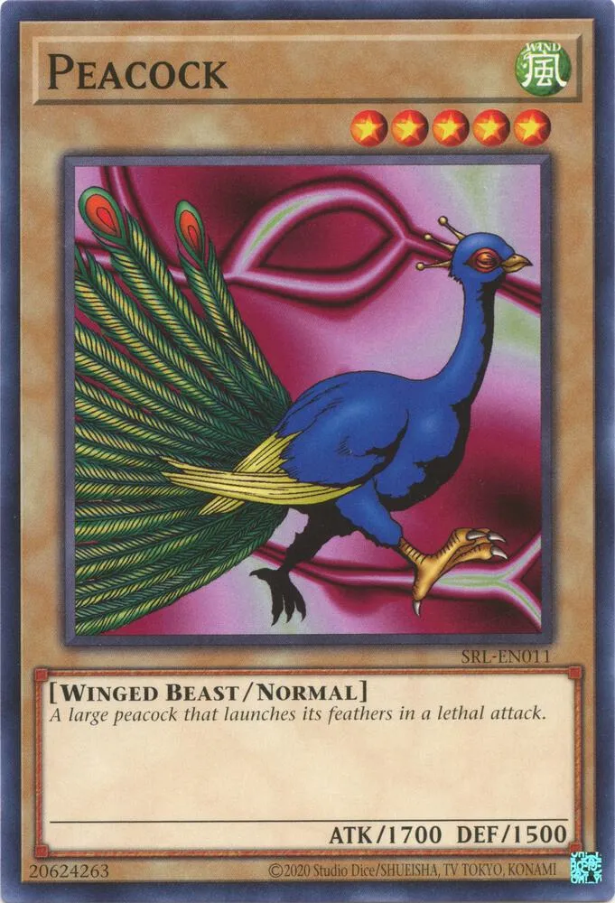 Peacock — Spell Ruler (25th Anniversary Edition) — Yu-Gi-Oh!