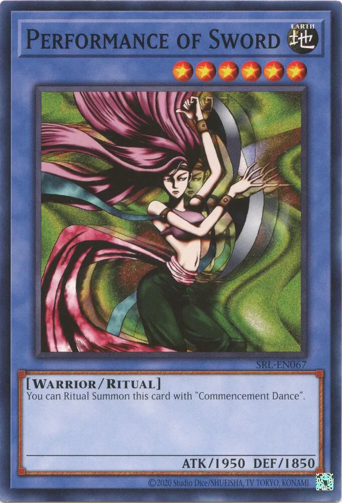 Performance of Sword — Spell Ruler (25th Anniversary Edition) — Yu-Gi-Oh!