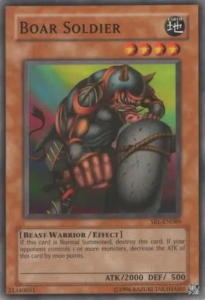 Boar Soldier — Spell Ruler — Yu-Gi-Oh!