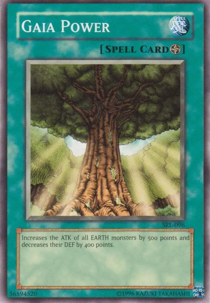 Gaia Power — Spell Ruler — Yu-Gi-Oh!
