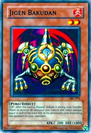 Jigen Bakudan — Spell Ruler — Yu-Gi-Oh!
