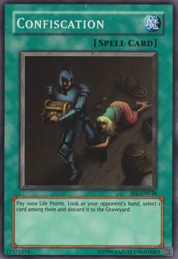 Confiscation — Spell Ruler (Worldwide English) — Yu-Gi-Oh!
