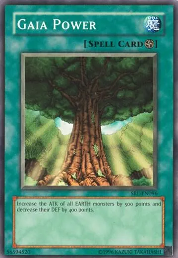 Gaia Power — Spell Ruler (Worldwide English) — Yu-Gi-Oh!