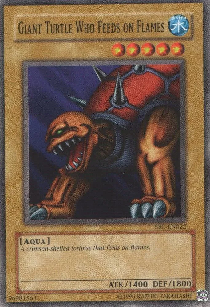 Tortue Géante Mangeuse de Flammes — Spell Ruler (Worldwide English) — Yu-Gi-Oh!