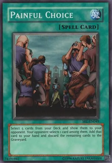 Choix Douloureux — Spell Ruler (Worldwide English) — Yu-Gi-Oh!