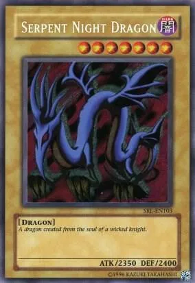 Serpent Night Dragon — Spell Ruler (Worldwide English) — Yu-Gi-Oh!