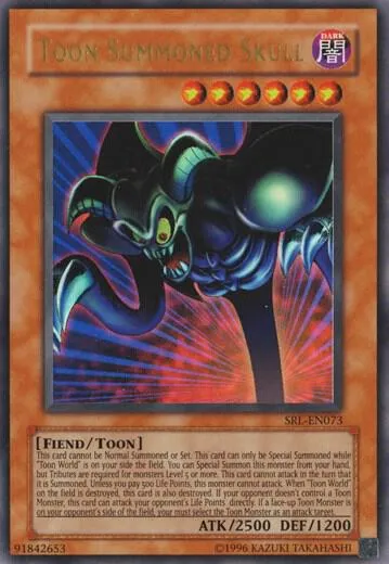 Toon Summoned Skull — Spell Ruler (Worldwide English) — Yu-Gi-Oh!