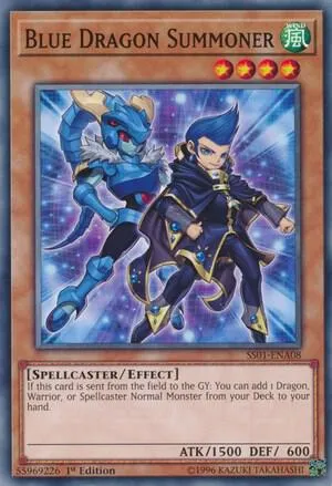 Blue Dragon Summoner — Speed Duel Starter Decks: Destiny Masters — Yu-Gi-Oh!