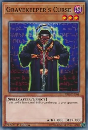 Gravekeeper's Curse — Speed Duel Starter Decks: Destiny Masters — Yu-Gi-Oh!