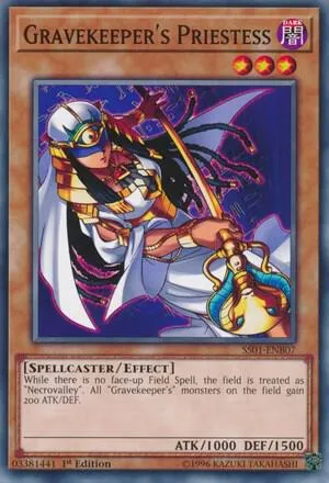 Prêtresse des Protecteurs du Tombeau — Speed Duel Starter Decks: Destiny Masters — Yu-Gi-Oh!