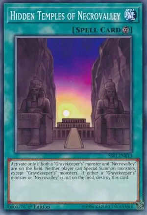 Temples Cachés de Vallée Mortuaire — Speed Duel Starter Decks: Destiny Masters — Yu-Gi-Oh!