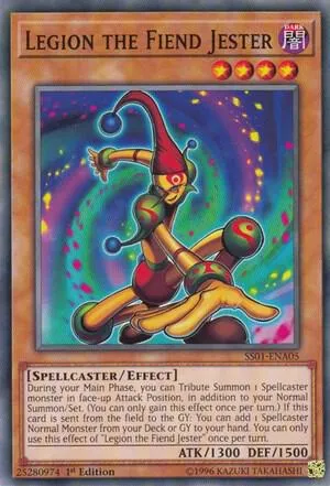 Legion the Fiend Jester — Speed Duel Starter Decks: Destiny Masters — Yu-Gi-Oh!