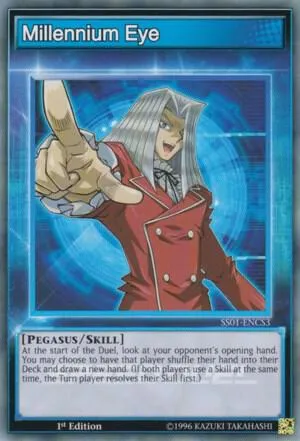 Millennium Eye (Skill Card) — Speed Duel Starter Decks: Destiny Masters — Yu-Gi-Oh!