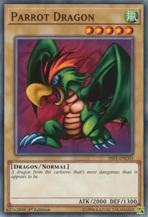 Dragon Perroquet — Speed Duel Starter Decks: Destiny Masters — Yu-Gi-Oh!