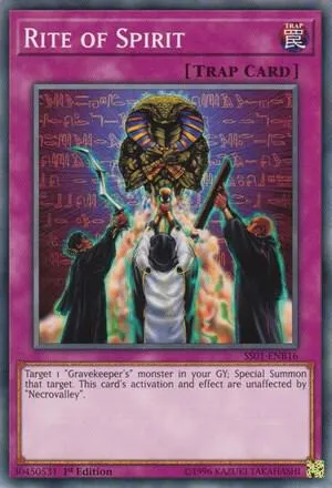 Rite de l'Esprit — Speed Duel Starter Decks: Destiny Masters — Yu-Gi-Oh!