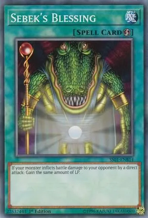 Bénédiction de Sebek — Speed Duel Starter Decks: Destiny Masters — Yu-Gi-Oh!