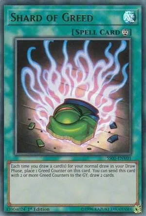 Shard of Greed — Speed Duel Starter Decks: Destiny Masters — Yu-Gi-Oh!