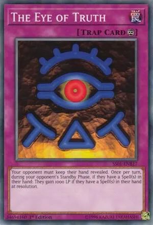 L'Œil de la Vérité — Speed Duel Starter Decks: Destiny Masters — Yu-Gi-Oh!
