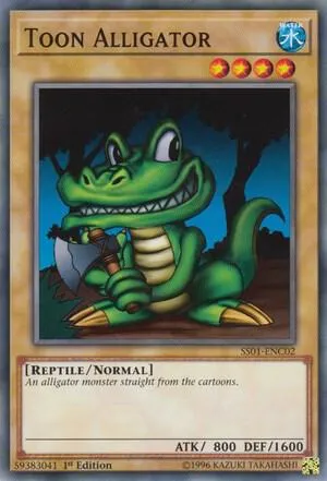 Alligator Toon — Speed Duel Starter Decks: Destiny Masters — Yu-Gi-Oh!