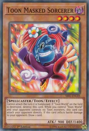 Sorcier Masqué Toon — Speed Duel Starter Decks: Destiny Masters — Yu-Gi-Oh!
