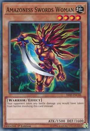 Amazoness Swords Woman — Speed Duel Starter Decks: Duelists of Tomorrow — Yu-Gi-Oh!
