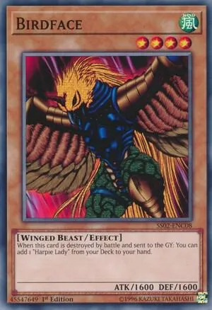 Birdface — Speed Duel Starter Decks: Duelists of Tomorrow — Yu-Gi-Oh!