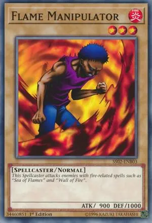 Flame Manipulator — Speed Duel Starter Decks: Duelists of Tomorrow — Yu-Gi-Oh!