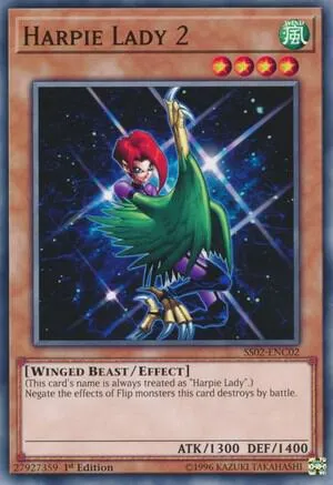 Harpie Lady 2 — Speed Duel Starter Decks: Duelists of Tomorrow — Yu-Gi-Oh!