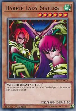 Harpie Lady Sisters — Speed Duel Starter Decks: Duelists of Tomorrow — Yu-Gi-Oh!