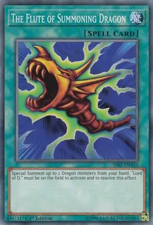 The Flute of Summoning Dragon — Speed Duel Starter Decks: Duelists of Tomorrow — Yu-Gi-Oh!
